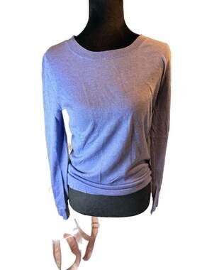 J.Crew Teddie Crewneck Sweater Light Blue Size XS